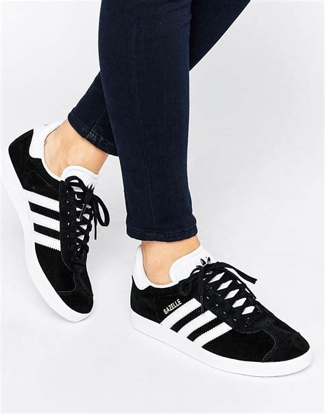 sneakers adidas zwart dames|women's adidas sneakers asos.